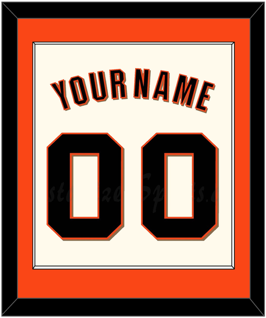 San Francisco Name & Number - Home Cream (2022-2023) - Essential Tier 1