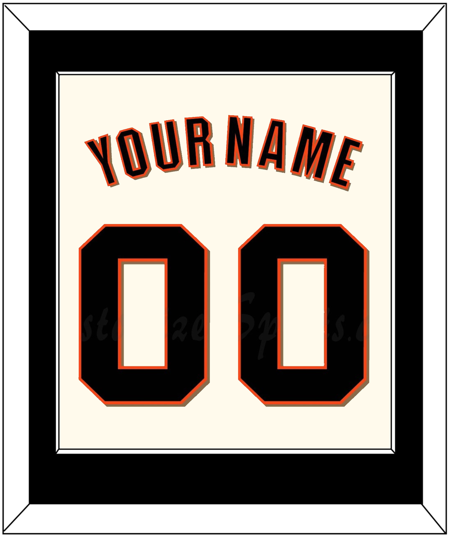 San Francisco Name & Number - Home Cream (2022-2023) - Essential Tier 2