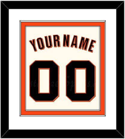 San Francisco Name & Number - Home Cream (2022-2023) - Signature Tier 1