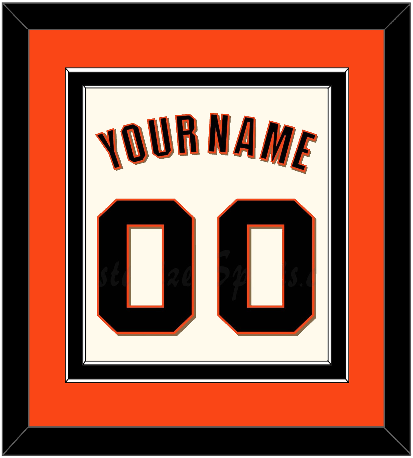 San Francisco Name & Number - Home Cream (2022-2023) - Signature Tier 2