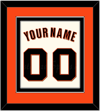 San Francisco Name & Number - Home Cream (2022-2023) - Signature Tier 2