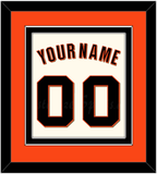 San Francisco Name & Number - Home Cream (2022-2023) - Double Mat 2