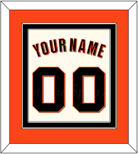San Francisco Name & Number - Home Cream (2022-2023) - Signature Tier 2