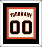 San Francisco Name & Number - Home Cream (2022-2023) - Double Mat 3