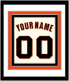 San Francisco Name & Number - Home Cream (2022-2023) - Triple Mat 1