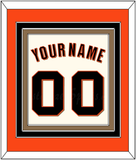 San Francisco Name & Number - Home Cream (2022-2023) - Triple Mat 2