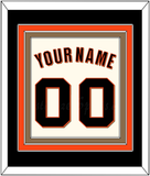 San Francisco Name & Number - Home Cream (2022-2023) - Triple Mat 3