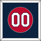 St. Louis Number - Spring Training Red - Single Mat 2