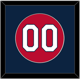 St. Louis Number - Spring Training Red - Single Mat 2