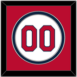 St. Louis Number - Home White (2006-2012) - Double Mat 2