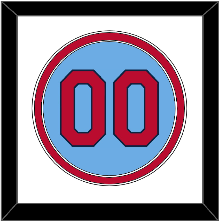 St. Louis Number - Alternate Road Powder Blue - Signature Tier 1