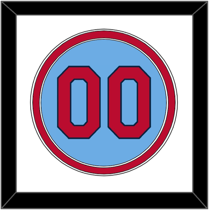 St. Louis Number - Alternate Road Powder Blue - Signature Tier 1