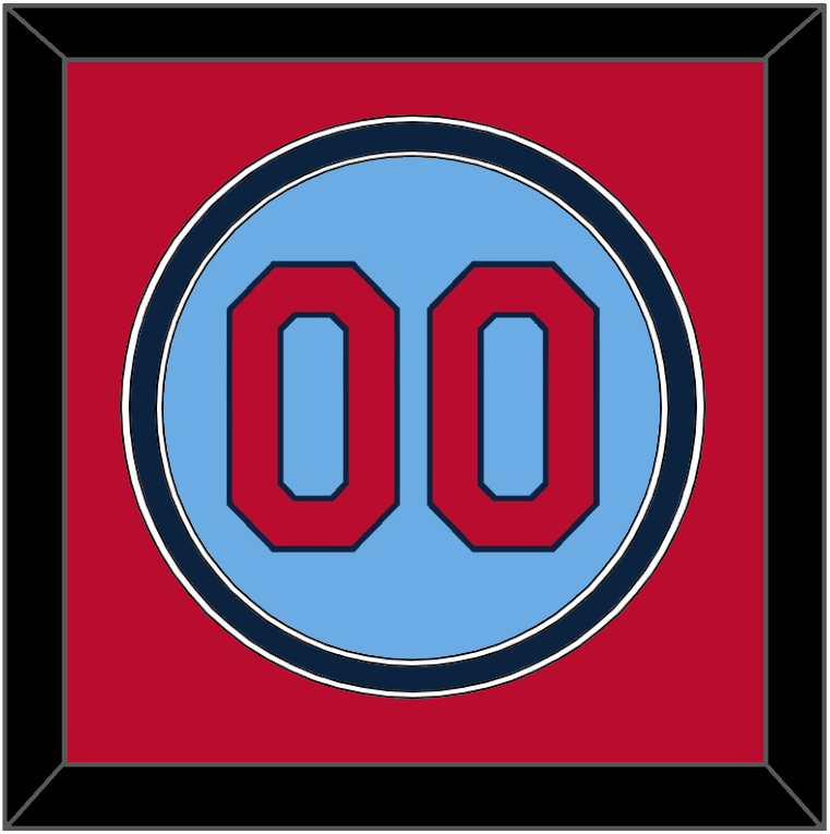 St. Louis Number - Alternate Road Powder Blue - Signature Tier 2