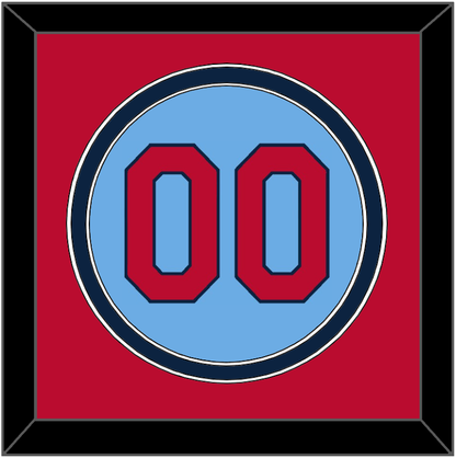 St. Louis Number - Alternate Road Powder Blue - Signature Tier 2