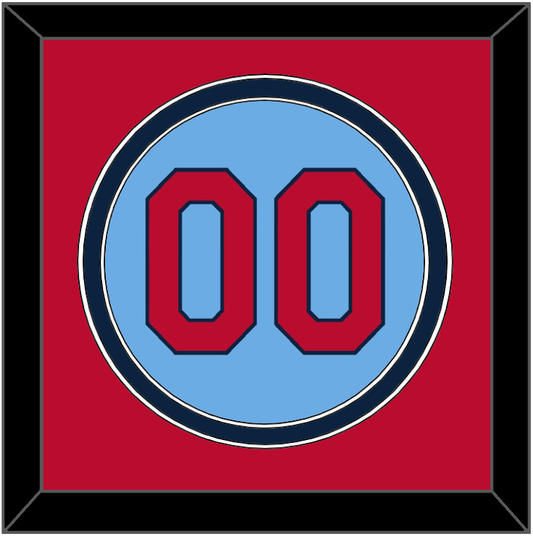 St. Louis Number - Alternate Road Powder Blue - Signature Tier 2
