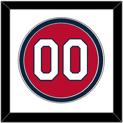 St. Louis Number - Spring Training Red - Signature Tier 1