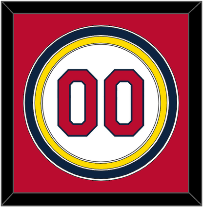 St. Louis Number - Home White (2006-2012) - Premier Tier 2