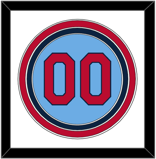 St. Louis Number - Alternate Road Powder Blue - Premier Tier 1