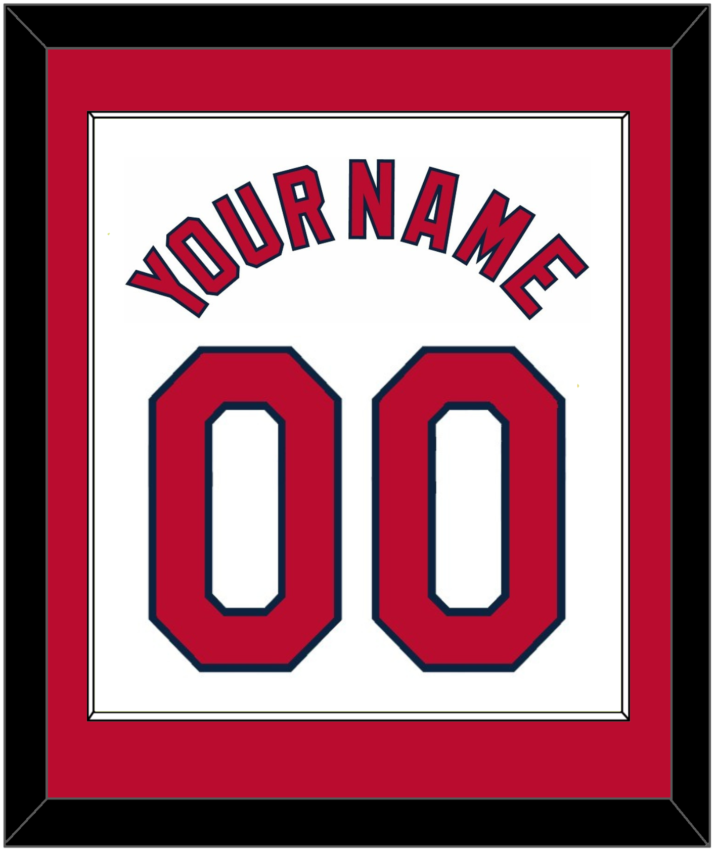 St. Louis Name & Number - Home White (2006-2012) - Essential Tier 1