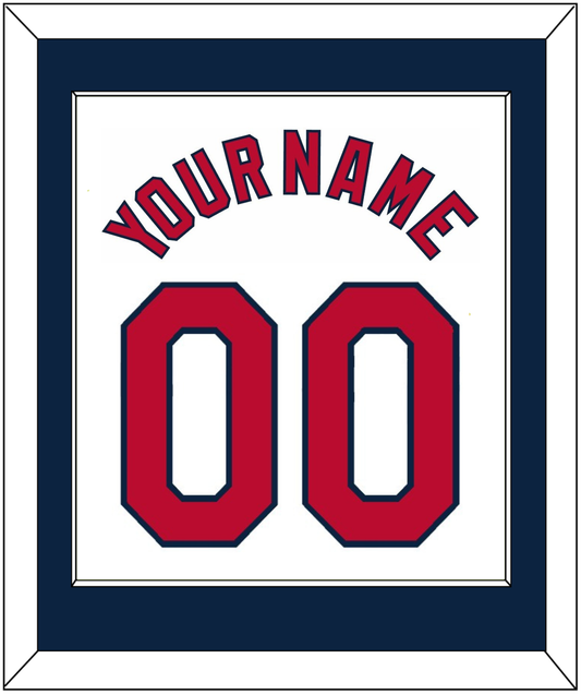 St. Louis Name & Number - Home White (2006-2012) - Essential Tier 2