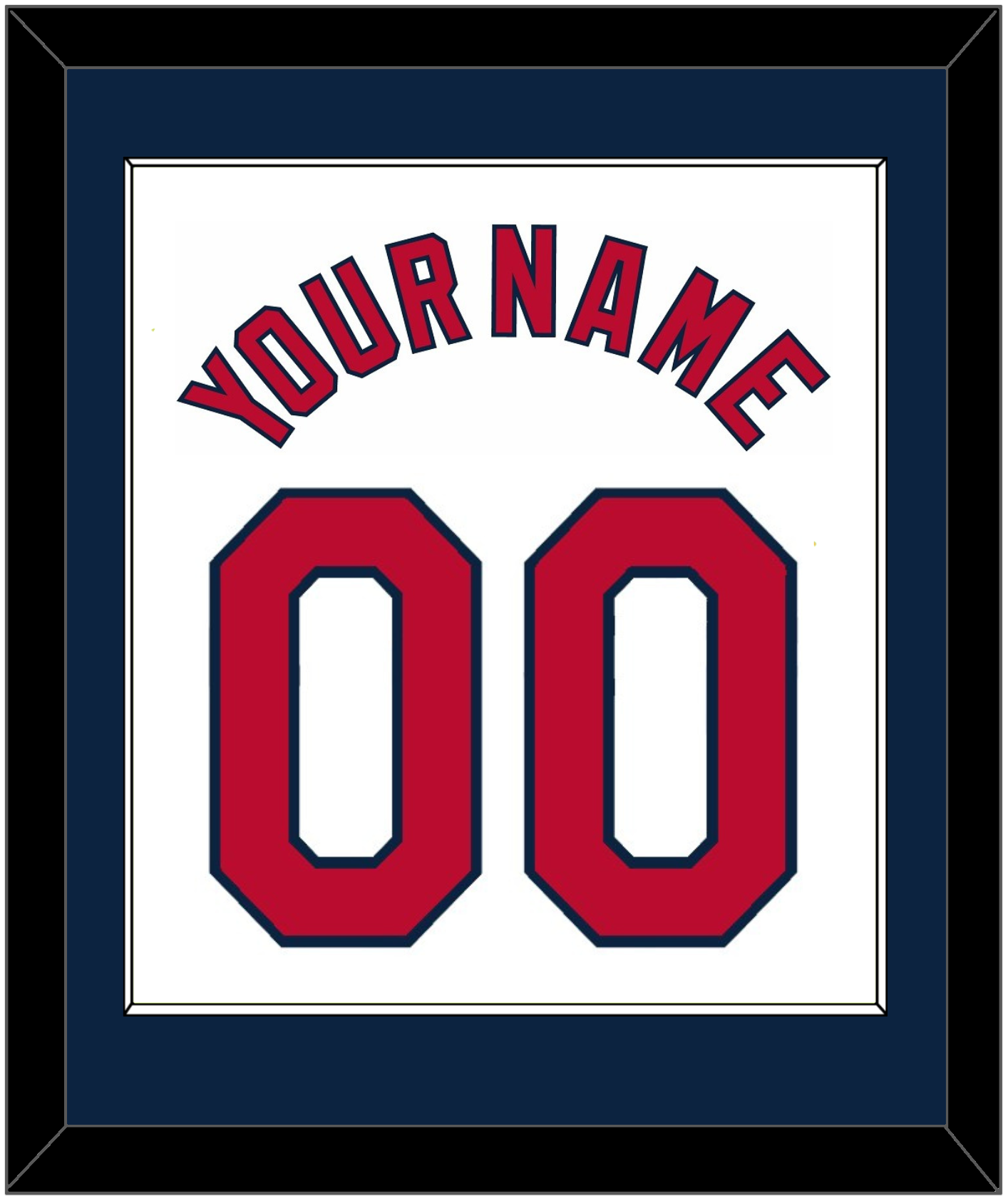 St. Louis Name & Number - Home White (2006-2012) - Essential Tier 2