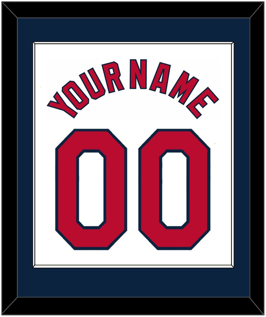 St. Louis Name & Number - Home White (2006-2012) - Essential Tier 2