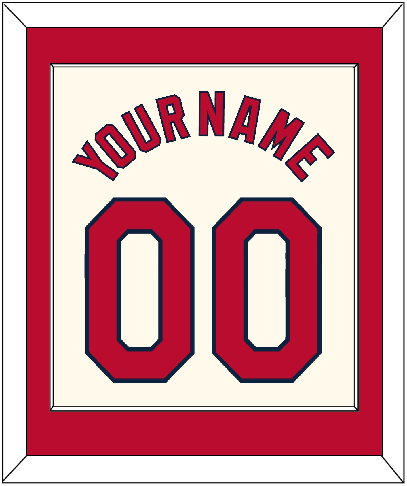 St. Louis Name & Number - Alternate Cream - Essential Tier 1