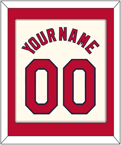 St. Louis Name & Number - Alternate Cream - Essential Tier 1