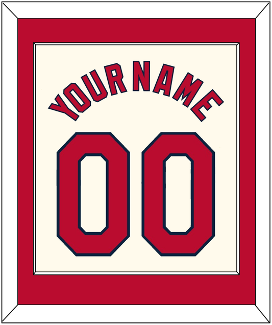 St. Louis Name & Number - Alternate Cream - Essential Tier 1