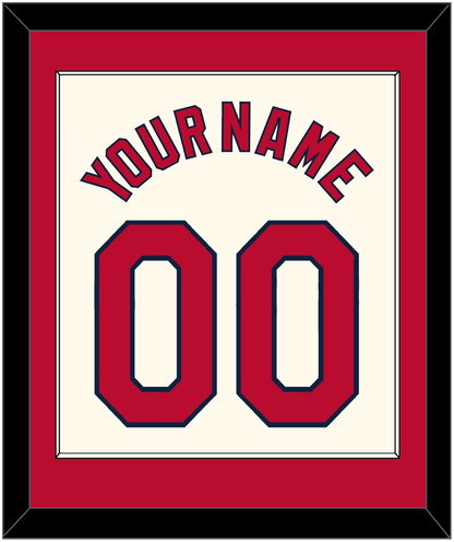 St. Louis Name & Number - Alternate Cream - Essential Tier 1