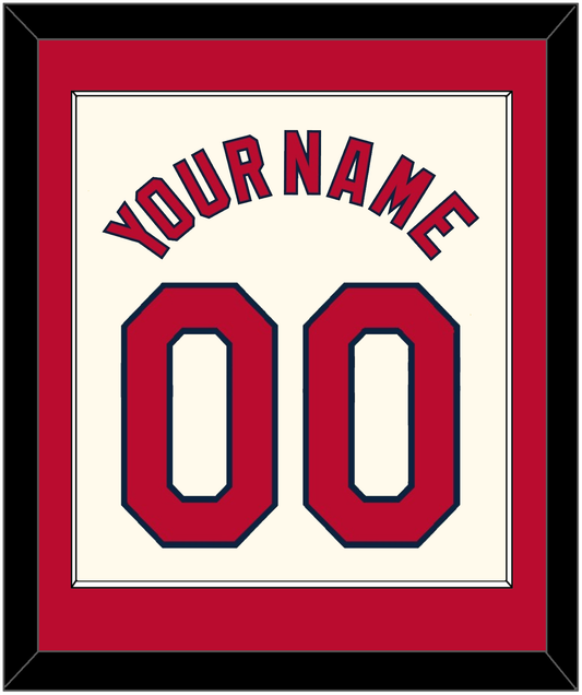 St. Louis Name & Number - Alternate Cream - Essential Tier 1