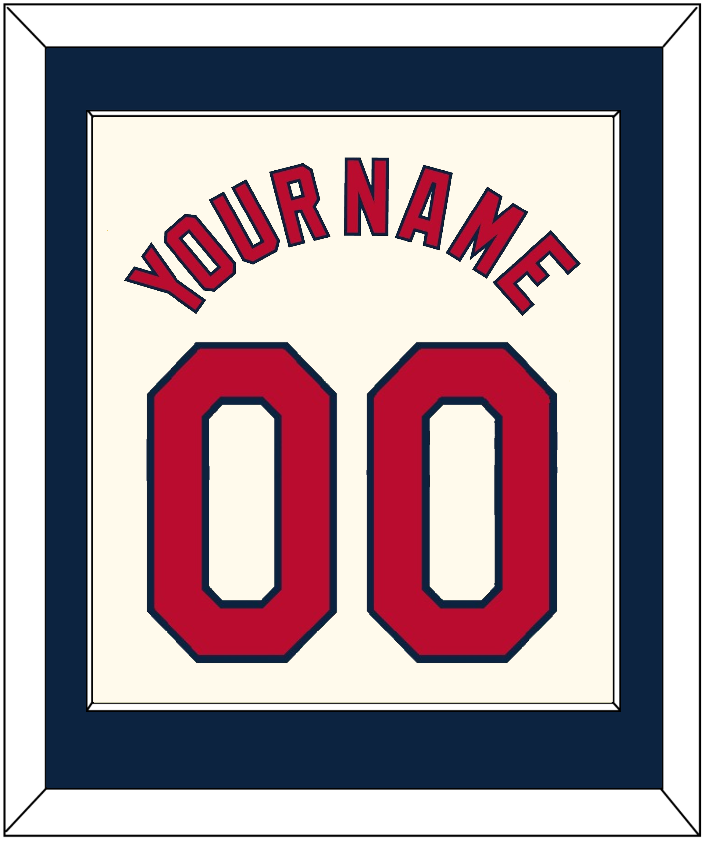 St. Louis Name & Number - Alternate Cream - Essential Tier 2