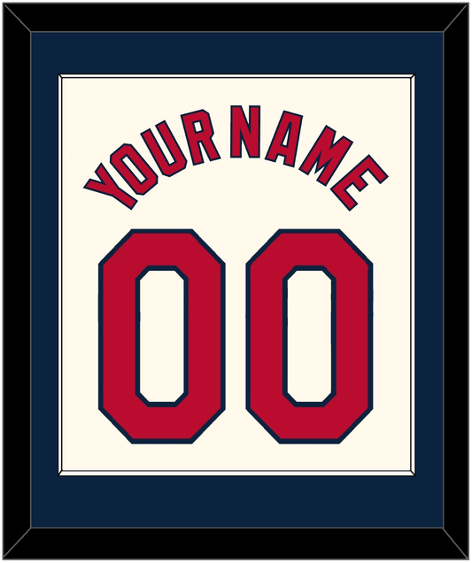 St. Louis Name & Number - Alternate Cream - Essential Tier 2