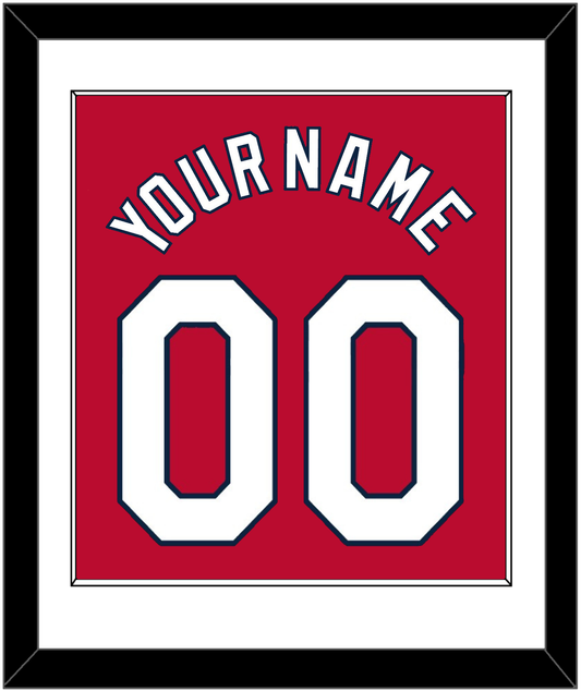 St. Louis Name & Number - Spring Training Red - Essential Tier 1
