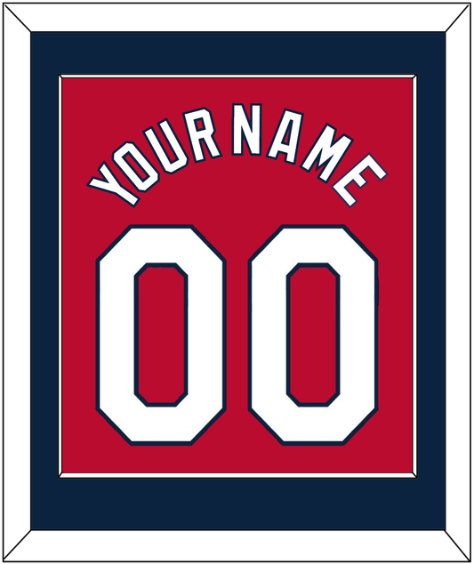 St. Louis Name & Number - Spring Training Red - Essential Tier 2
