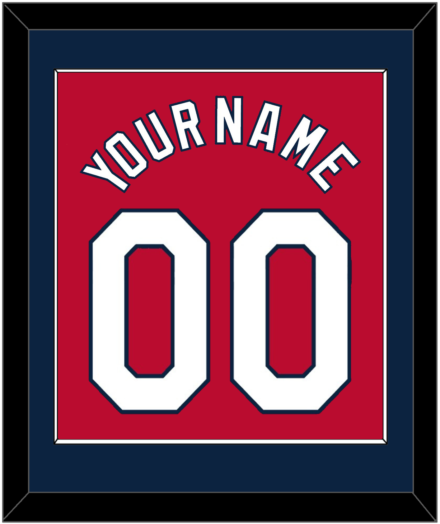 St. Louis Name & Number - Spring Training Red - Essential Tier 2