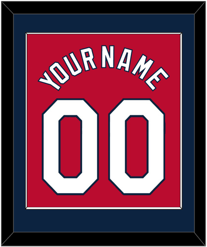 St. Louis Name & Number - Spring Training Red - Essential Tier 2