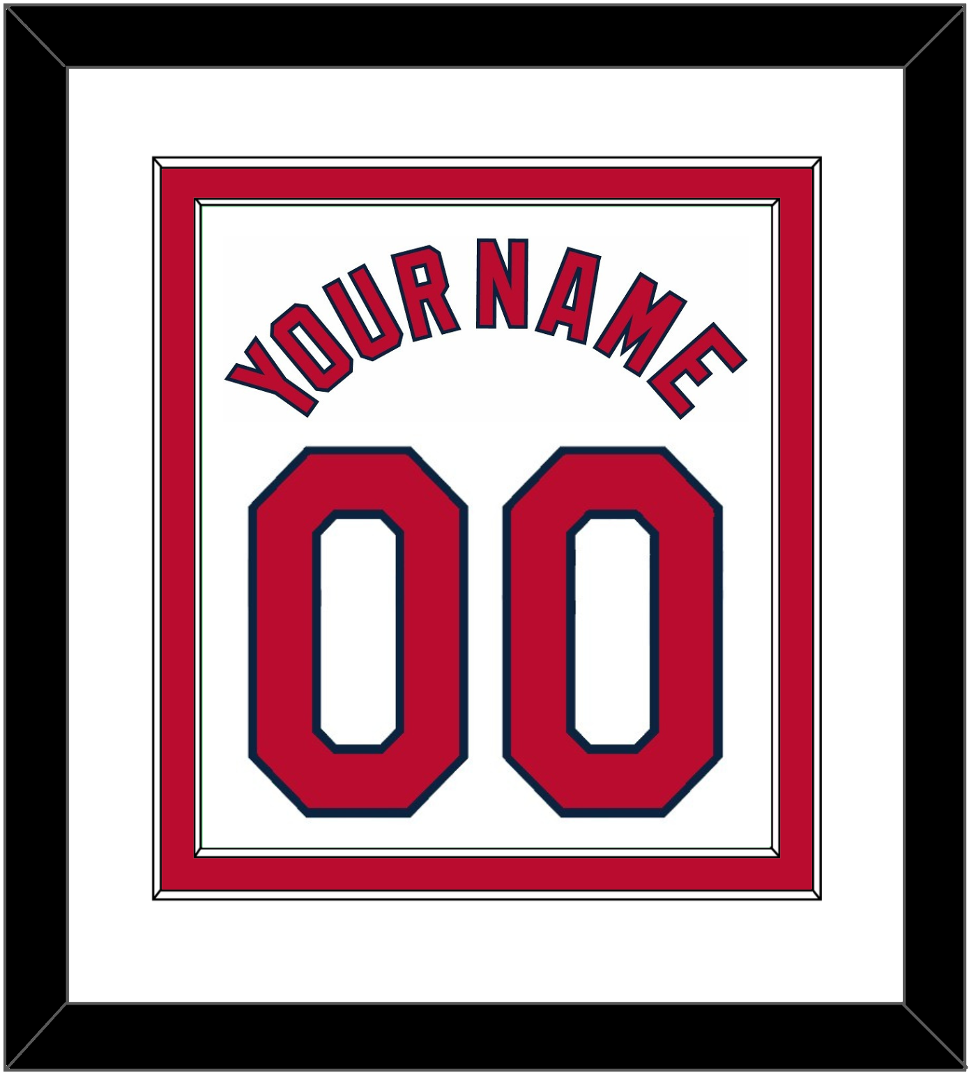 St. Louis Name & Number - Home White (2006-2012) - Signature Tier 1