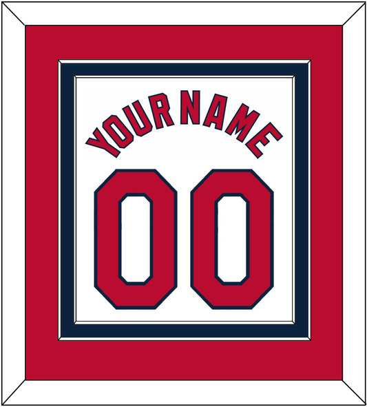 St. Louis Name & Number - Home White - Signature Tier 2