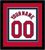 St. Louis Name & Number - Home White (2006-2012) - Double Mat 2
