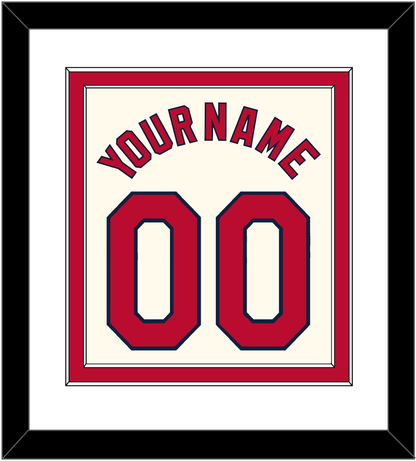 St. Louis Name & Number - Alternate Cream - Signature Tier 1