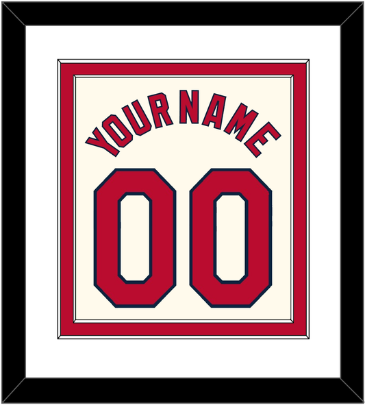 St. Louis Name & Number - Alternate Cream - Signature Tier 1