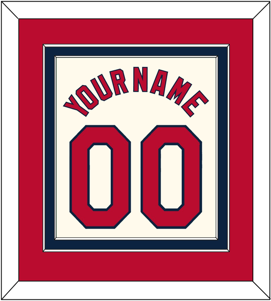 St. Louis Name & Number - Alternate Cream - Signature Tier 2