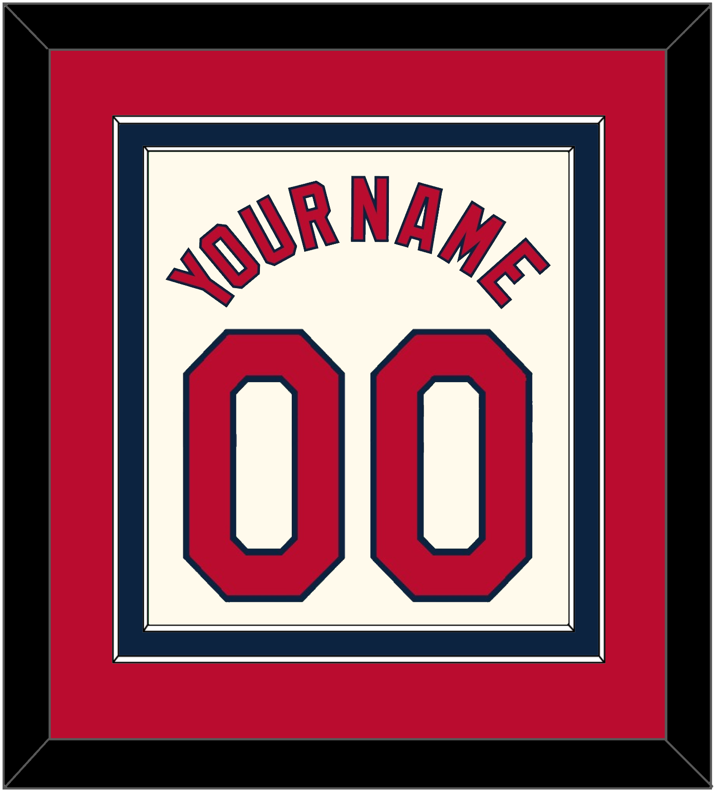 St. Louis Name & Number - Alternate Cream - Signature Tier 2