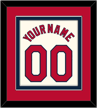 St. Louis Name & Number - Alternate Cream - Signature Tier 2