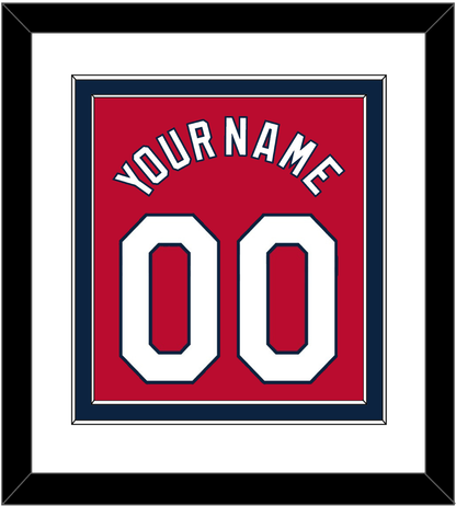 St. Louis Name & Number - Spring Training Red - Signature Tier 1