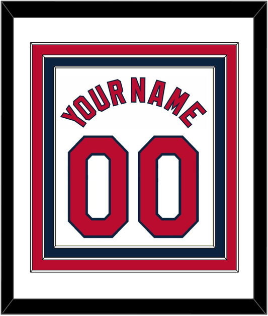 St. Louis Name & Number - Home White - Premier Tier 1