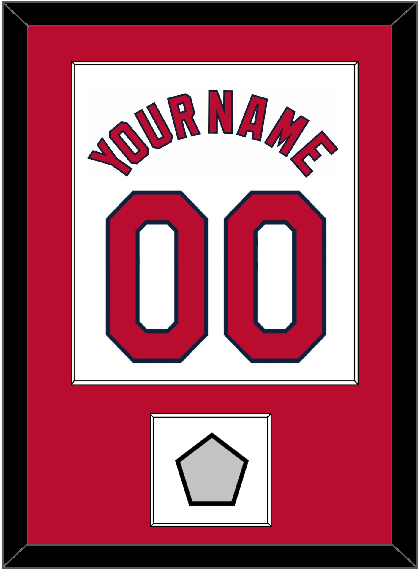 St. Louis Name, Number & World Series Champions Patch - Home White (2006-2012) - Essential Tier 1