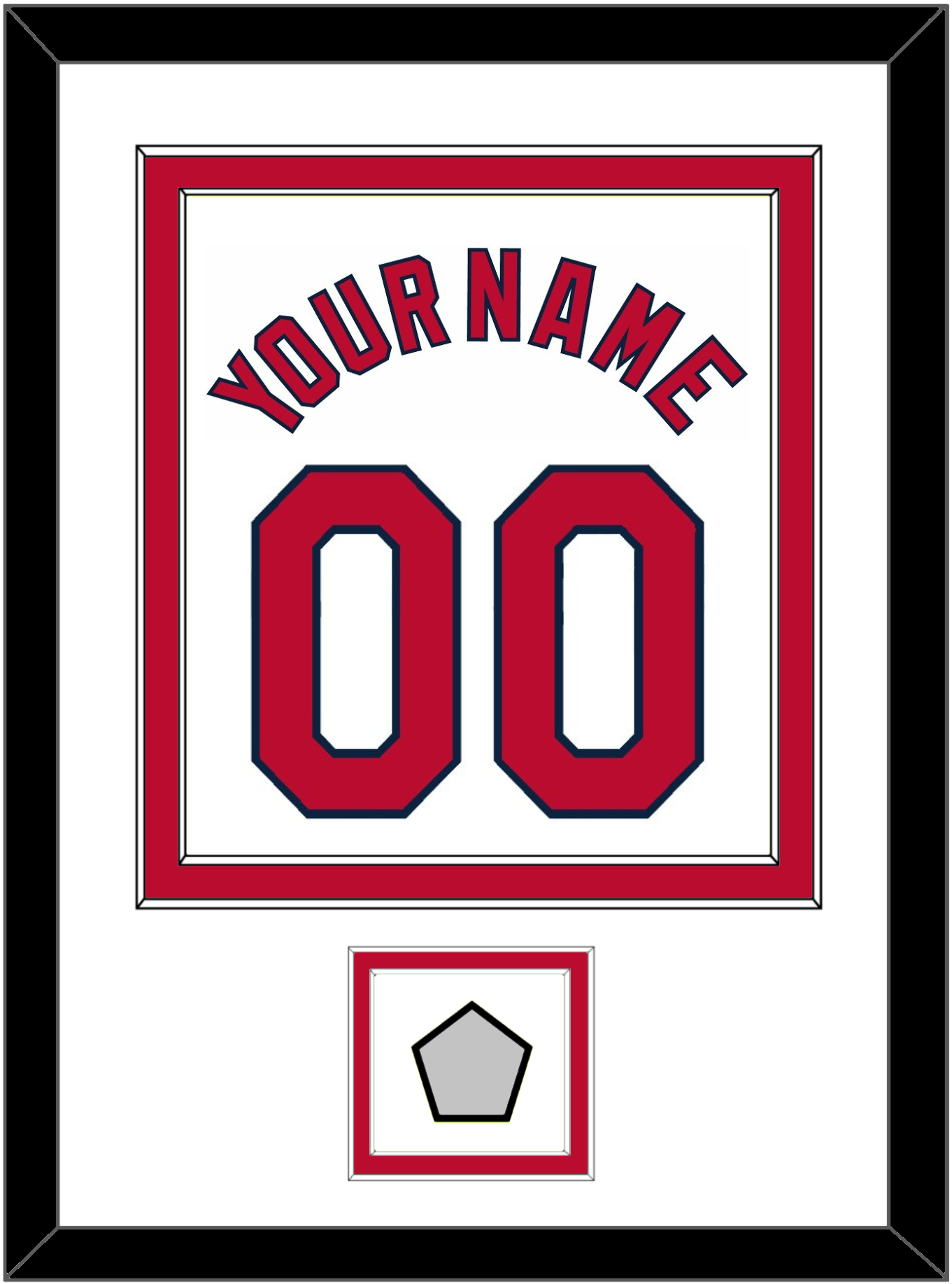 St. Louis Name, Number & World Series Jersey Patch - Home White (2006-2012) - Signature Tier 1