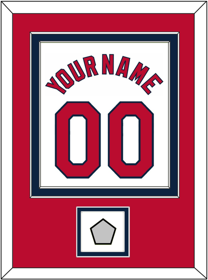 St. Louis Name, Number & World Series Jersey Patch - Home White (2006-2012) - Signature Tier 2